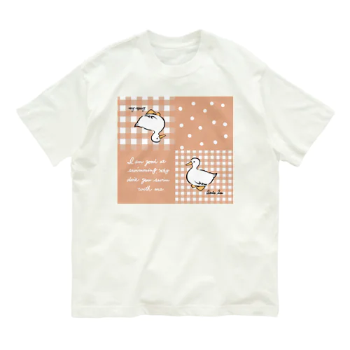 タオル サーモタンブラー あひる アヒル duck 絵本 Organic Cotton T-Shirt