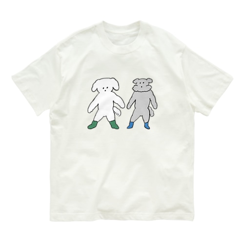 靴下犬 Organic Cotton T-Shirt