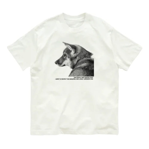 SHIKOKUDOG(モノクロ) Organic Cotton T-Shirt