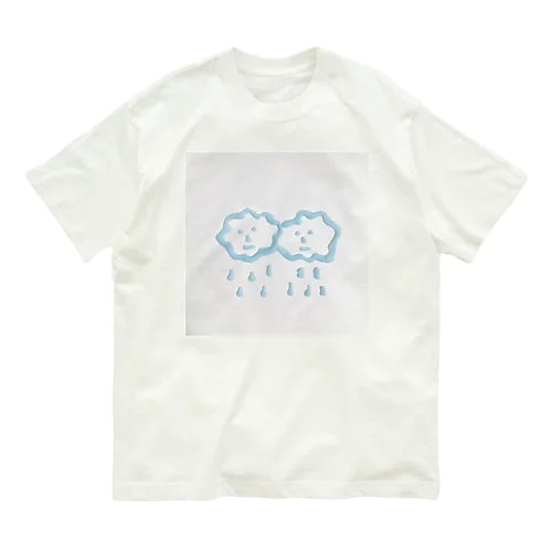 Fluffy Cloudy オーガニックコットンTシャツ