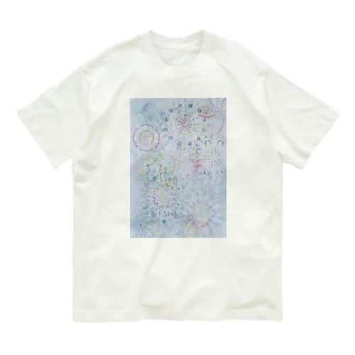 曼荼羅アート2 オーガニックコットンTシャツ