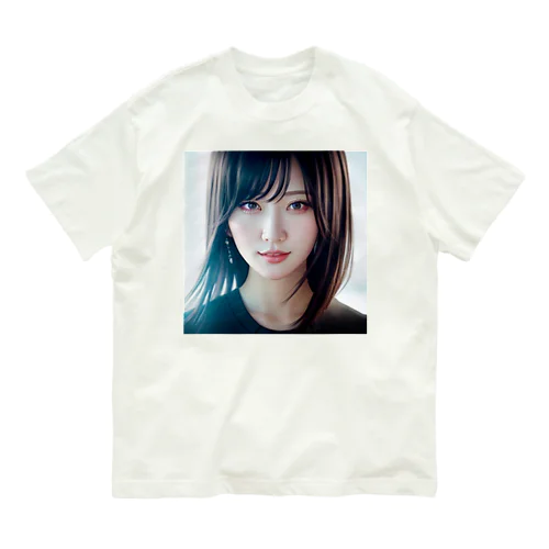 女 オーガニックコットンTシャツ