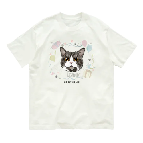 hao オーガニックコットンTシャツ