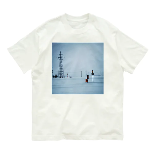 Whiteout オーガニックコットンTシャツ