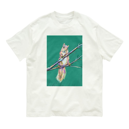 りすさん　2 Organic Cotton T-Shirt