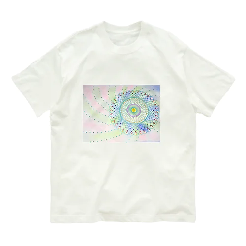 スピログラフ　慈愛&自愛 Organic Cotton T-Shirt