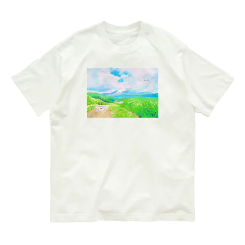 肉まん風景画Ⅱ オーガニックコットンTシャツ