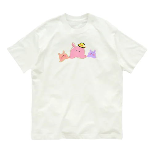 メンダコちゃん ファミリー Organic Cotton T-Shirt