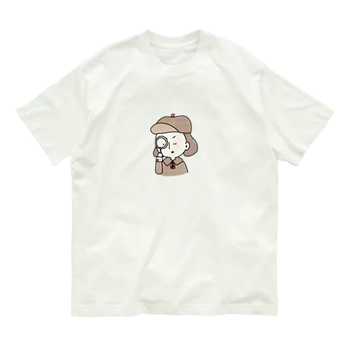 名探偵？ オーガニックコットンTシャツ