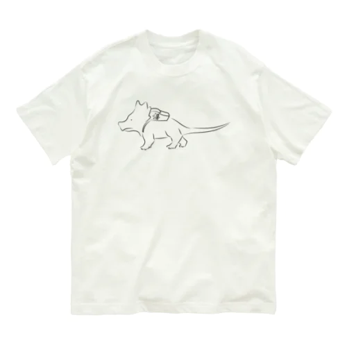 スティラコサウルス 子供 ジュラシックランチ オーガニックコットンTシャツ