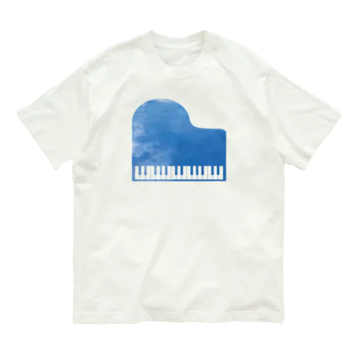 青空ピアノ オーガニックコットンTシャツ