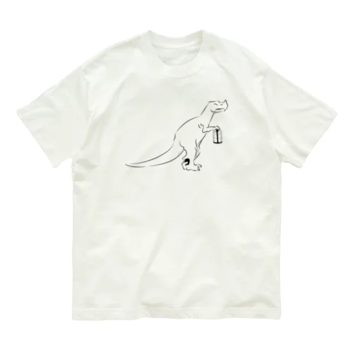 ケラトサウルス 肉食系 ジュラシックランチ Organic Cotton T-Shirt