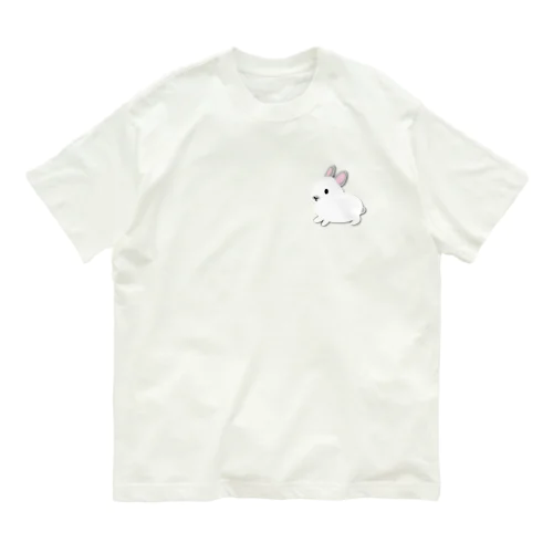 うさぎ　フロスティ Organic Cotton T-Shirt