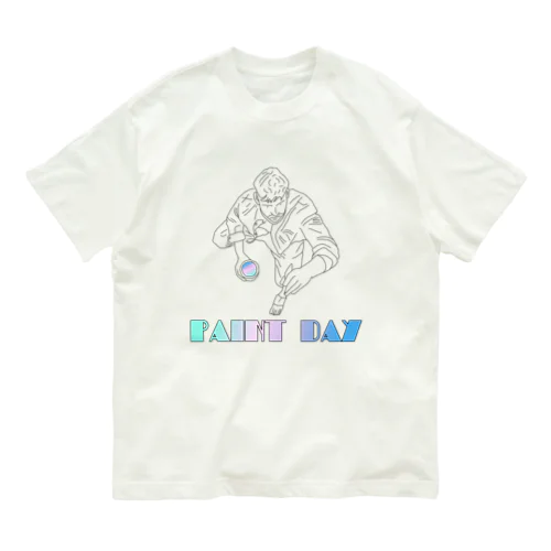 PAINT DAY Organic Cotton T-Shirt