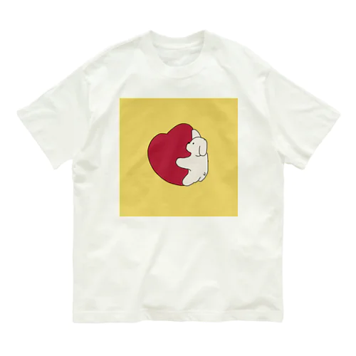 愛を抱いた子犬~ Organic Cotton T-Shirt