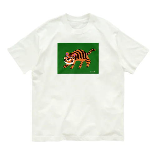 トラ オーガニックコットンTシャツ