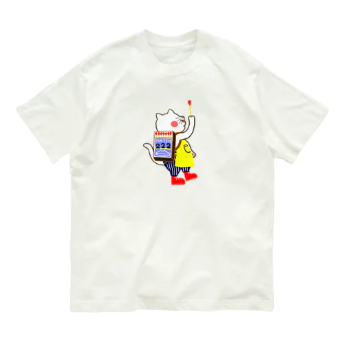 ねこのマッチ屋さん（猫猫燐寸株式会社） Organic Cotton T-Shirt