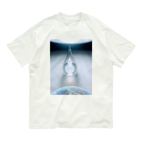 Æ dorp＆ガイア＆アニマアニムス（背中） Organic Cotton T-Shirt