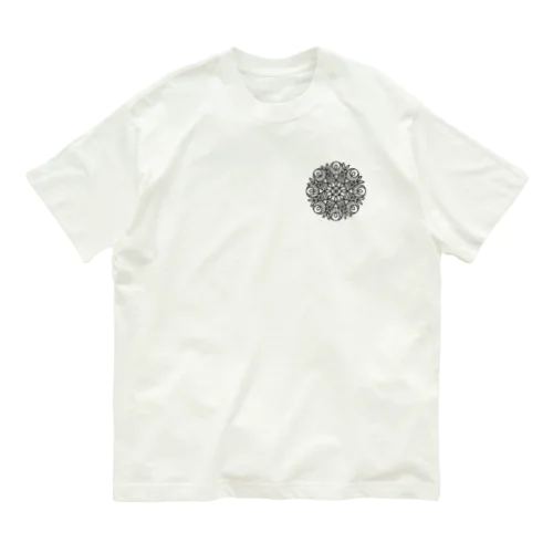 MANDALA•33• (B) オーガニックコットンTシャツ