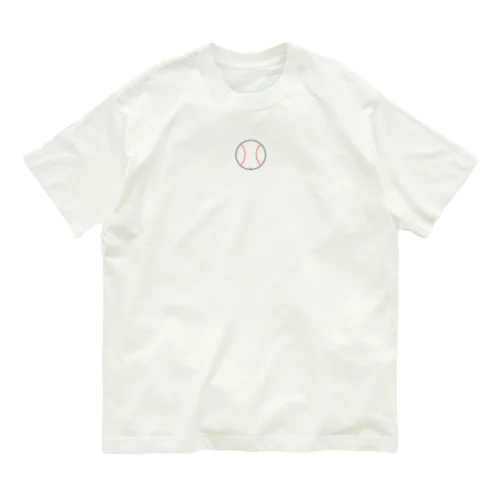 野球ボール　1 Organic Cotton T-Shirt