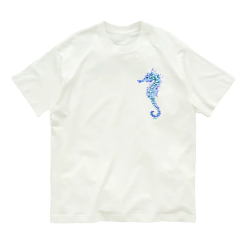 タツノオトシゴ Organic Cotton T-Shirt