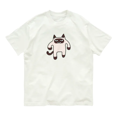 俺についてこいPART5（シャム猫） Organic Cotton T-Shirt