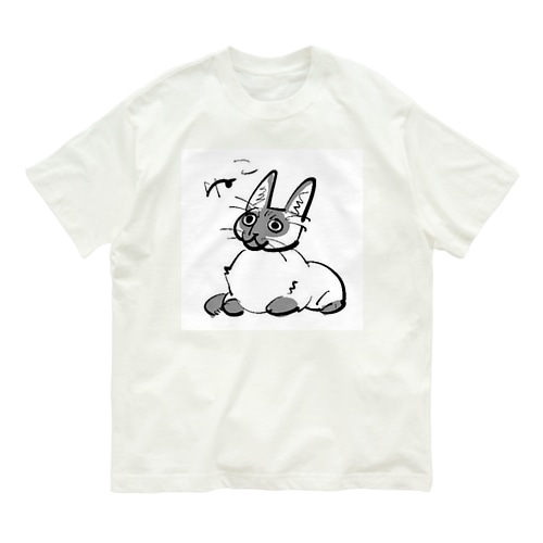 ねこ Organic Cotton T-Shirt