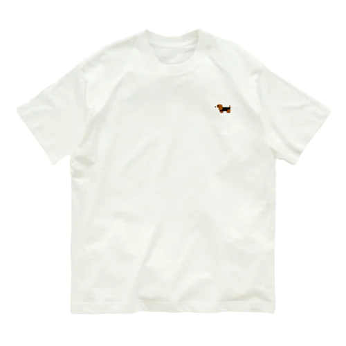 ドット絵ビーグル Organic Cotton T-Shirt