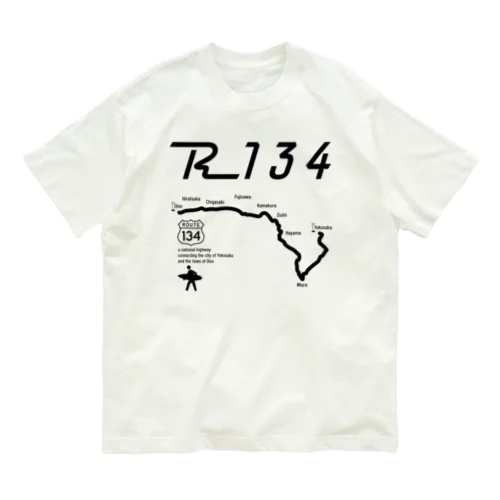 R134_No.006_01_bk Organic Cotton T-Shirt