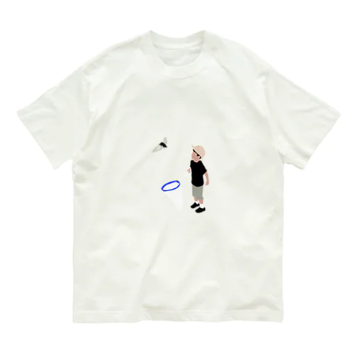 セミとぼく Organic Cotton T-Shirt