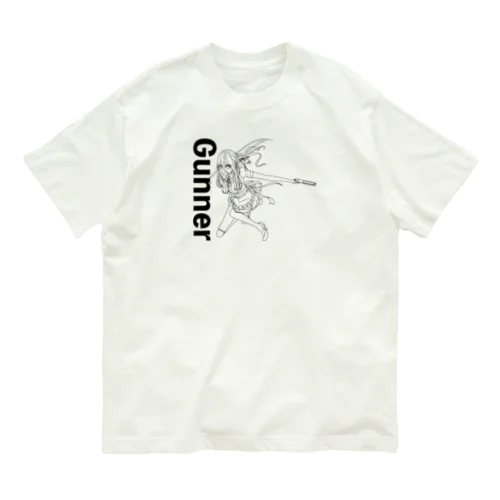 Gunner メイド オーガニックコットンTシャツ