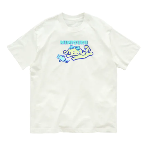 MIMIQURU ミミキュル オーガニックコットンTシャツ