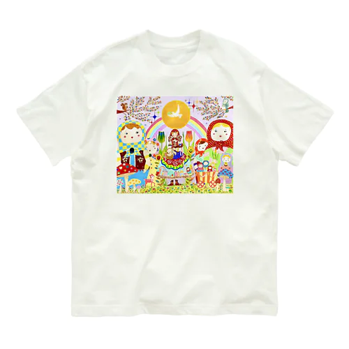 虹の彼方へ オーガニックコットンTシャツ