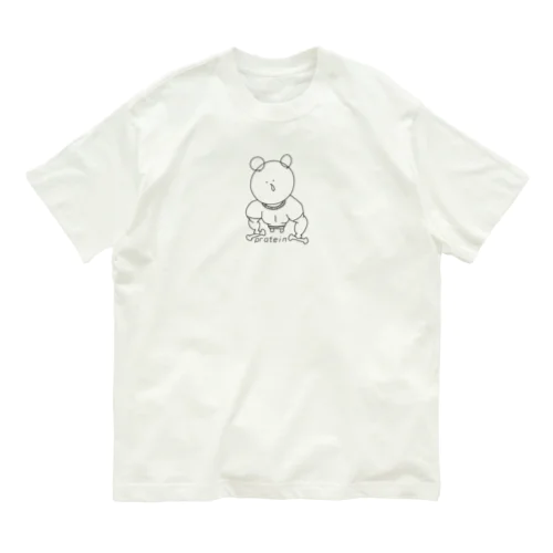 こたえは筋肉に聞いてくれ Organic Cotton T-Shirt