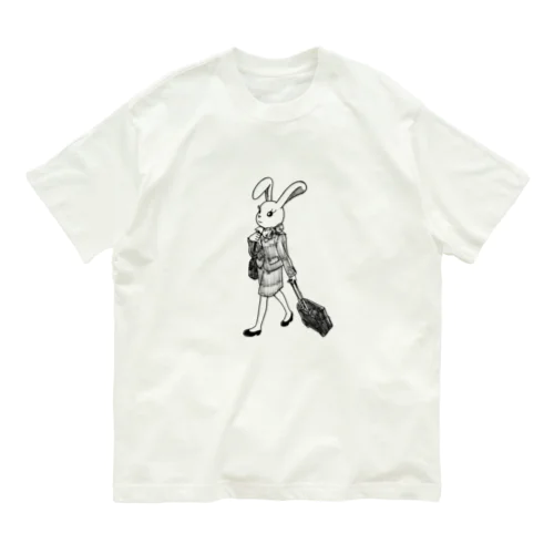 CAのウサ子 Organic Cotton T-Shirt