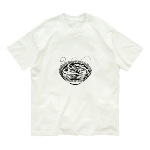 ラーメン オーガニックコットンTシャツ