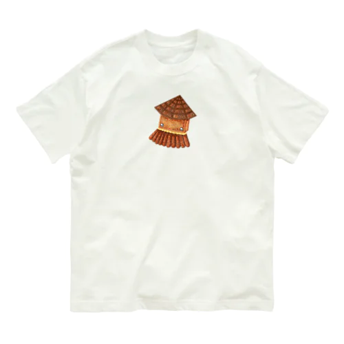 シ―フードアニマル　イカチョコ Organic Cotton T-Shirt