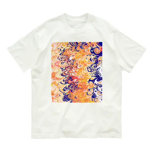 ざっくりマーブル Organic Cotton T-Shirt