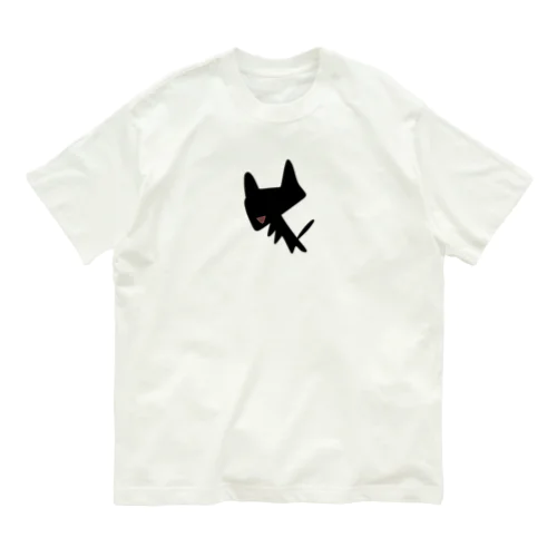 影武者黒子犬 オーガニックコットンTシャツ