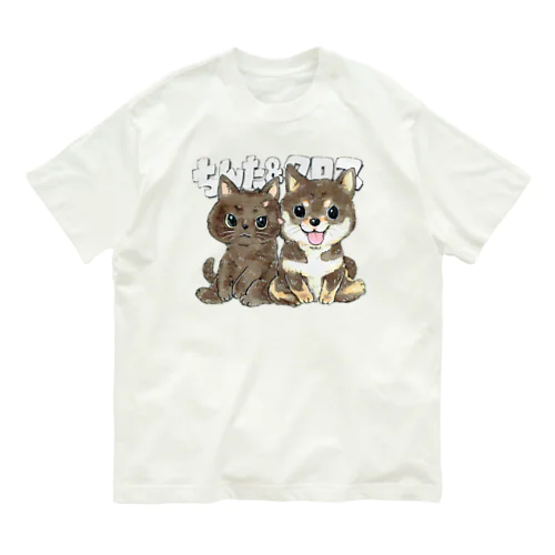 ちんた&クロス オーガニックコットンTシャツ