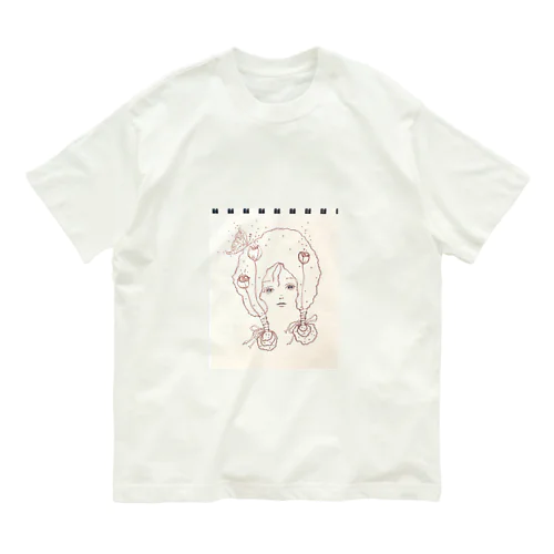 春だね (線画ver.) Organic Cotton T-Shirt