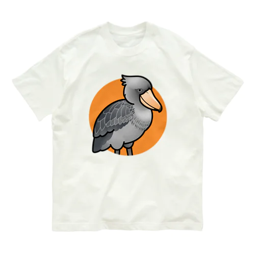 Chubby Bird ハシビロコウ Organic Cotton T-Shirt