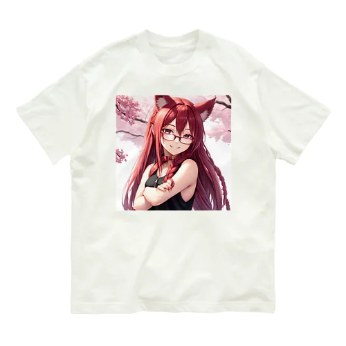 AIキャラクター10 オーガニックコットンTシャツ