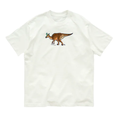 ランベオサウルス・ランベイ（白亜紀の牛たち より） Organic Cotton T-Shirt