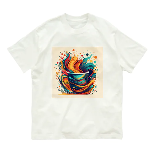 PixelBrew Cup D Organic Cotton T-Shirt