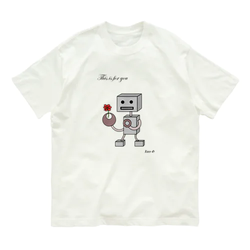 ロボ・ロボ オーガニックコットンTシャツ