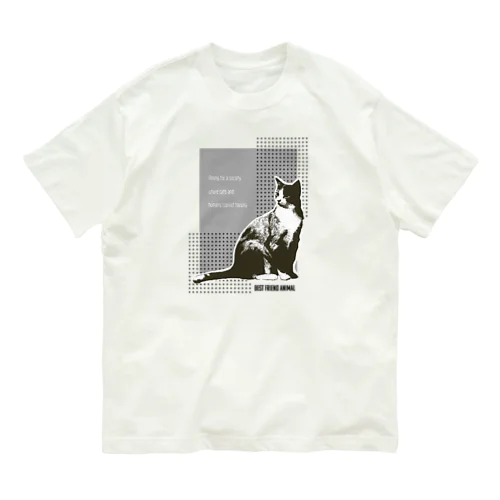 BFA (BEST FRIEND ANIMAL) ／cat Organic Cotton T-Shirt