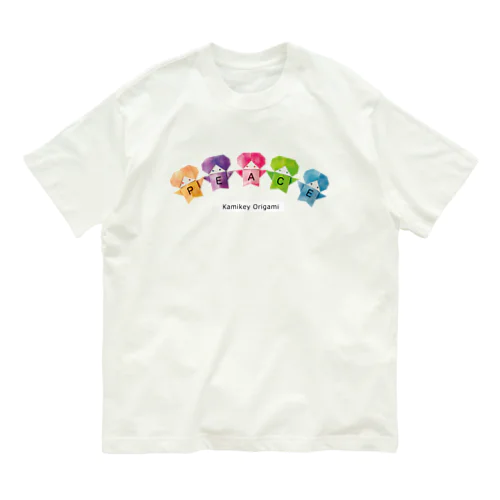 ピースちゃん オーガニックコットンTシャツ