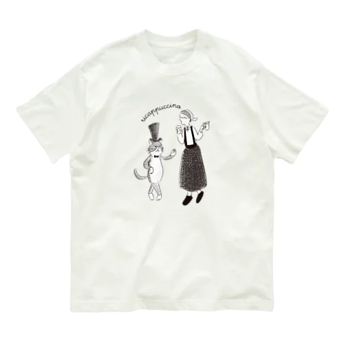 ricappuccino オーガニックコットンTシャツ