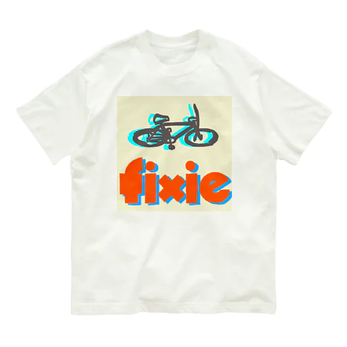 fixie オーガニックコットンTシャツ